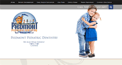 Desktop Screenshot of piedmontpediatricdentistry.com